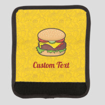 Cheeseburger Luggage Handle Wrap
