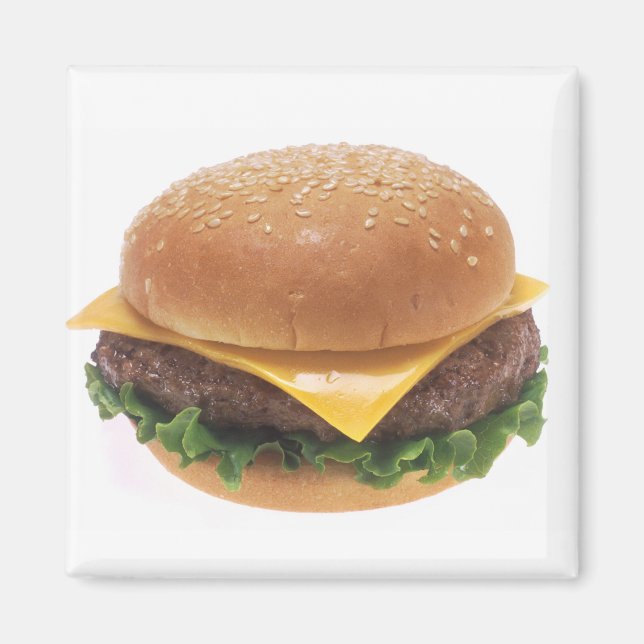 Cheeseburger Magnet (Front)
