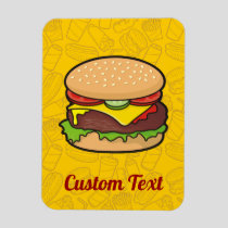 Cheeseburger Magnet