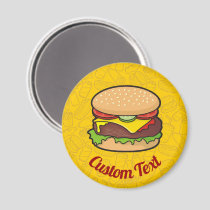 Cheeseburger Magnet