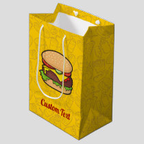 Cheeseburger Medium Gift Bag