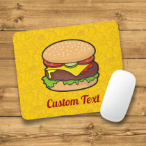 Cheeseburger Mouse Pad