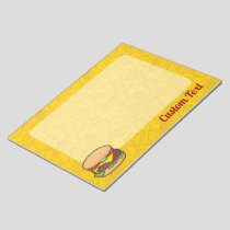 Cheeseburger Notepad
