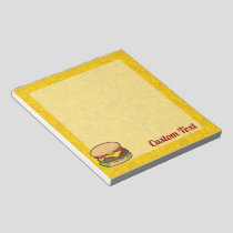 Cheeseburger Notepad