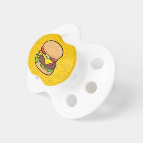Cheeseburger Pacifier