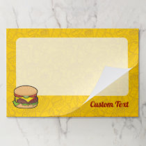 Cheeseburger Paper Pad
