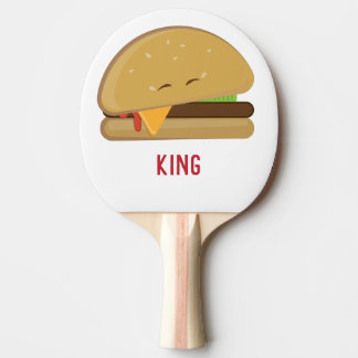 Cheeseburger Ping Pong Paddle