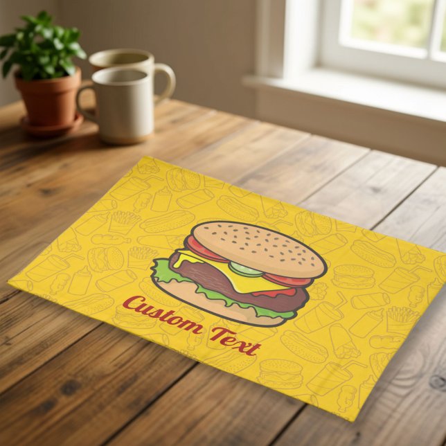 Cheeseburger Placemat (Creator Uploaded)