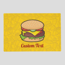 Cheeseburger Placemat