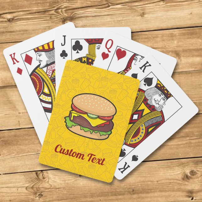 Cheeseburger Playing Cards (Creator Uploaded)