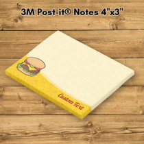 Cheeseburger Post-it Notes