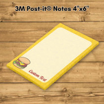 Cheeseburger Post-it Notes