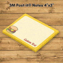 Cheeseburger Post-it Notes