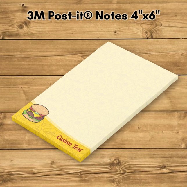 Cheeseburger Post-it Notes (Creator Uploaded)