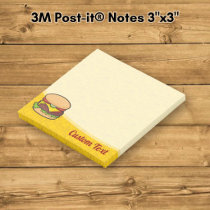 Cheeseburger Post-it Notes