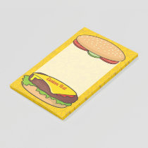 Cheeseburger Post-it Notes
