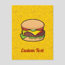 Cheeseburger Postcard