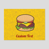 Cheeseburger Postcard