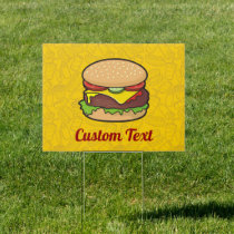 Cheeseburger Sign