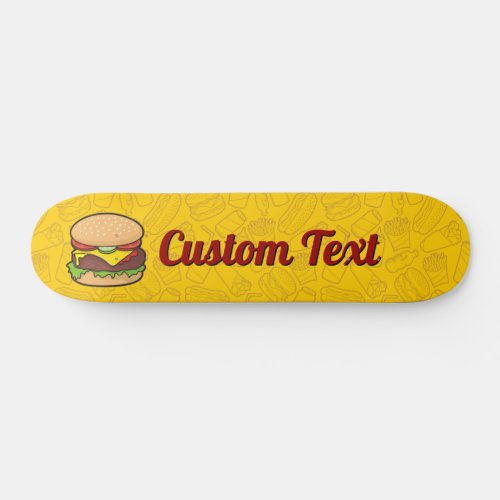 Cheeseburger Skateboard