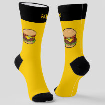 Cheeseburger Socks