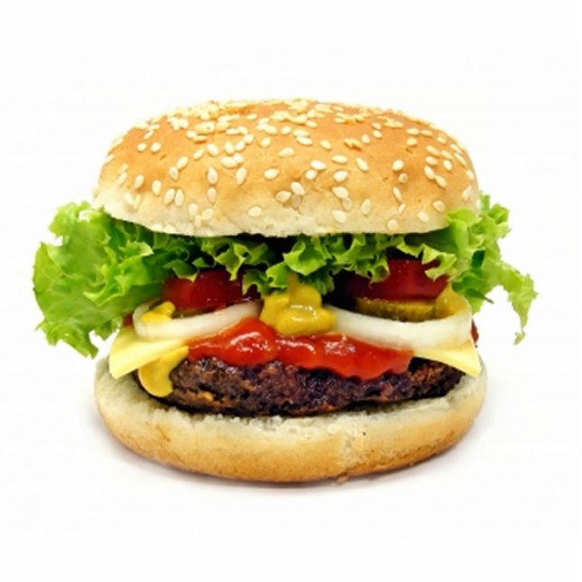 Cheeseburger Statuette (Front)