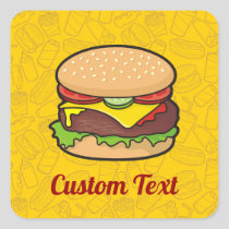 Cheeseburger Sticker