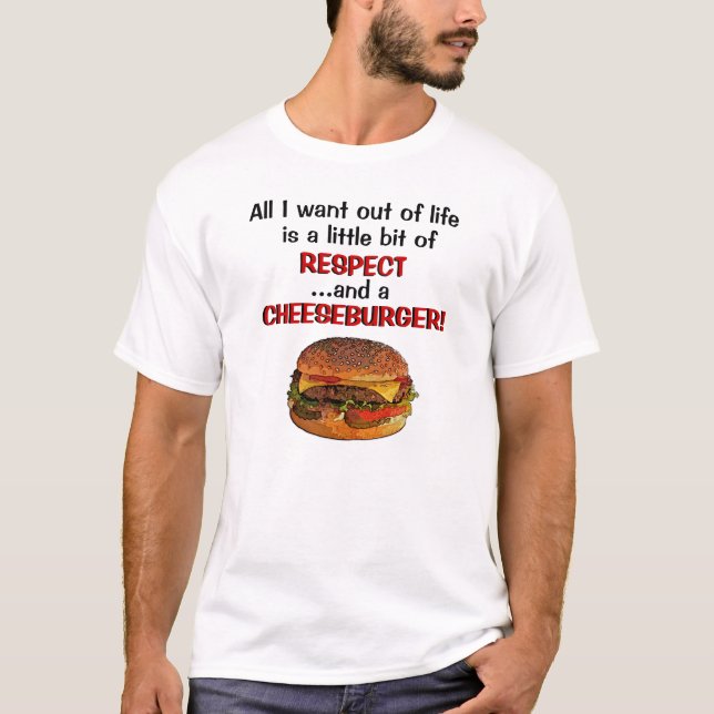 Cheeseburger t-shirt (Front)