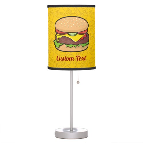 Cheeseburger Table Lamp