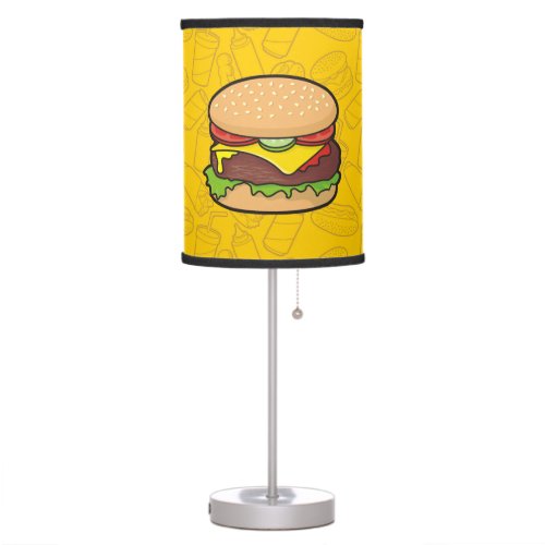 Cheeseburger Table Lamp