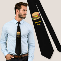 Cheeseburger Tie