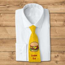 Cheeseburger Tie