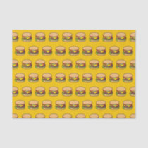 Cheeseburger Tissue Paper