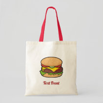 Cheeseburger Tote Bag