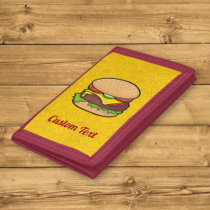 Cheeseburger Trifold Wallet