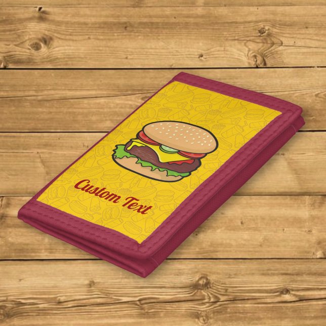 Cheeseburger Trifold Wallet (Creator Uploaded)