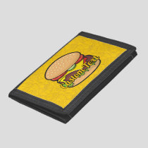 Cheeseburger Trifold Wallet