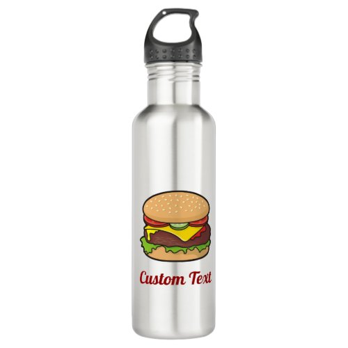 Cheeseburger Water Bottle