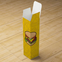 Cheeseburger Wine Box