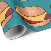 CheeseBurger Wrapping Paper (Roll Corner)