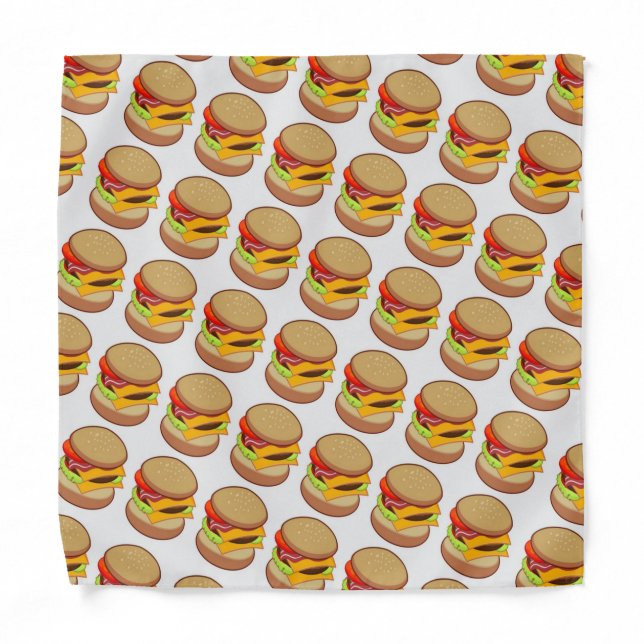 CHEESEBURGERS  BANDANA (Front)