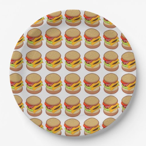 CHEESEBURGERS  PAPER PLATES