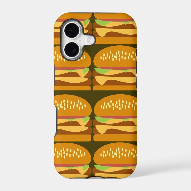Cheeseburgers Please Iphone Case (Back)