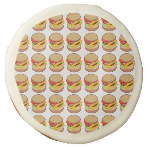 CHEESEBURGERS   SUGAR COOKIE