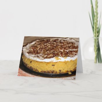Cheesecake Card by DonnaGrayson_Photos at Zazzle