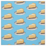 Cheesecake cartoon illustration  fabric