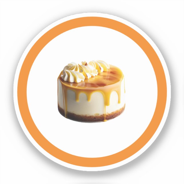 Cheesecake Creamy Sticker (Front)