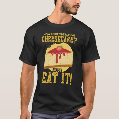 Cheesecake Quark Cake Cheese Gift T_Shirt