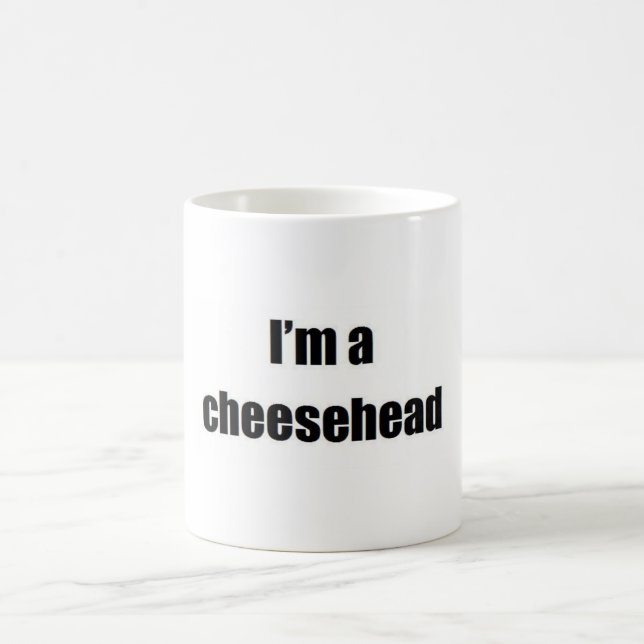 Cheesehead Coffee Mug (Center)