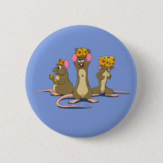 Cheesehead Mice Button